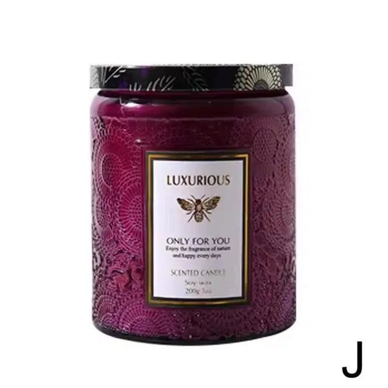 one Fragrant Candle Cans Room Decoration Soy Wax Smokeless Aroma Low Temperature Romantic Oil Fragrance Velas Birthday Candles