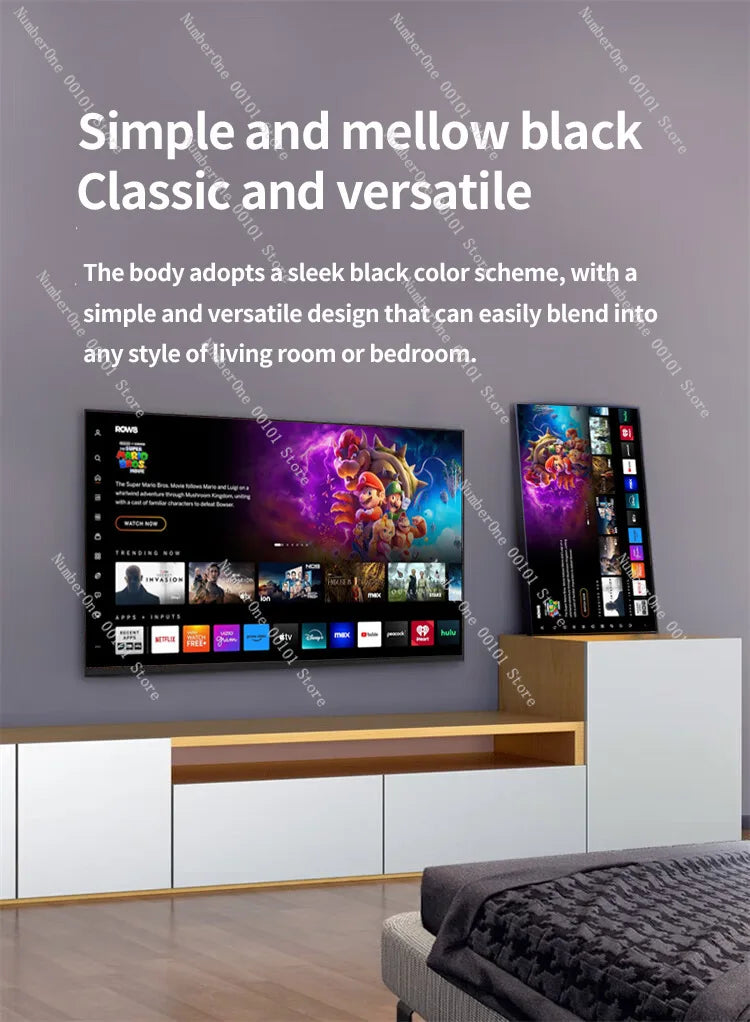 4K Smart TV 17 19 22 24 Inch, Android Television with Language Customization, Home Hotel LCD Display