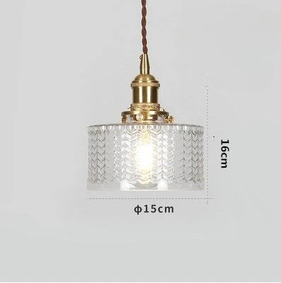 Lamps for Living Room Room Decor Bedside Light Luxury Creative Restaurant Balcony Porch Glass Pendant Lights Lamp