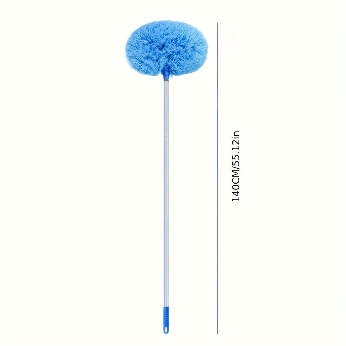 1pc, Microfiber Ceiling Fan Duster with Extension Pole - Removable and Washable Brush for High Ceilings, Fans, Furniture, Cars - Easy Cleaning Tool for Home and Office