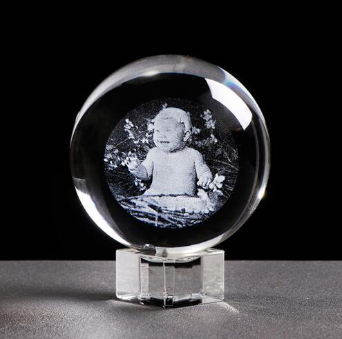 Custom glass ball home decoration