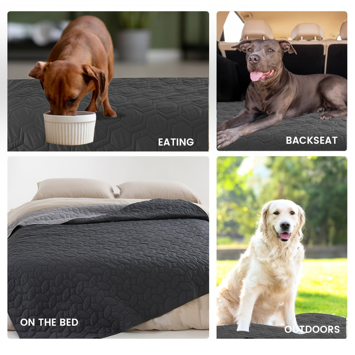 1 PC Dog Bed Cover And Pet Blanket Sofa Pet Bed Mat, Car Incontinence Mattress Protectors Furniture Couch Cover For Most Cats Dogs