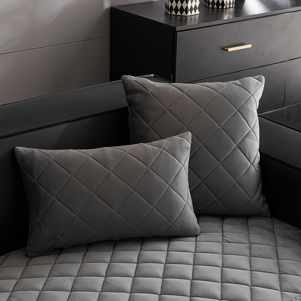 1pc Premium Thickened Sofa Slipcover - Non-Slip, Warm, Soft, and Stain-Resistant Furniture Protector for Bedroom, Office, Living Room, and Home Decor - Easy to Clean, Machine Washable, and Perfect for Pet Owners and Families