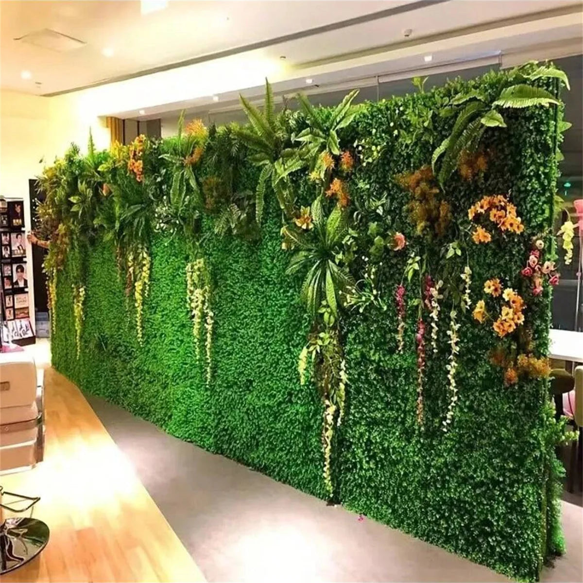 Artificial Plant Wall Green Plant Wall For Home Background Wall Door Decoration Plant Lawn Wall Grass Front Door Party Decor