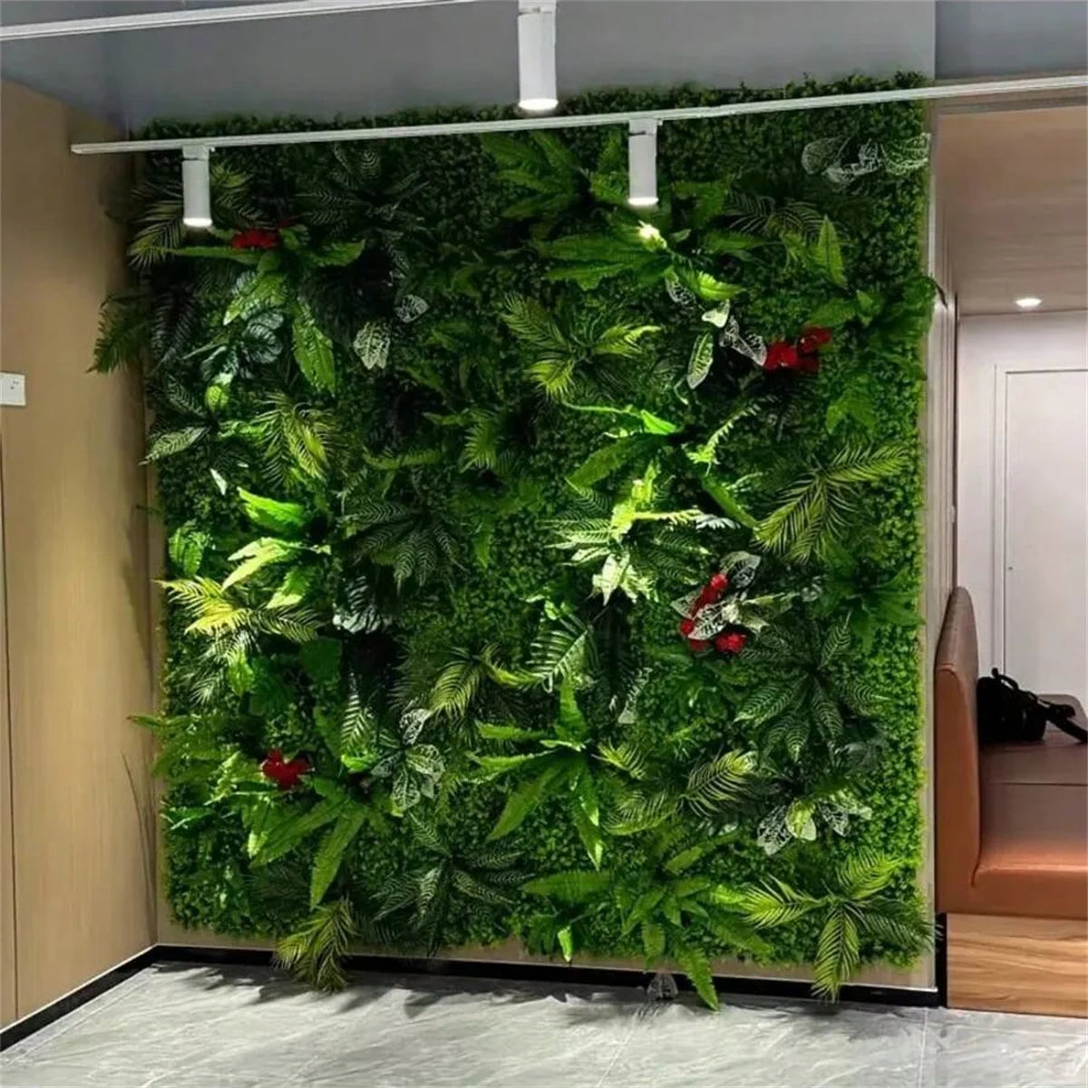 Artificial Plant Wall Green Plant Wall For Home Background Wall Door Decoration Plant Lawn Wall Grass Front Door Party Decor