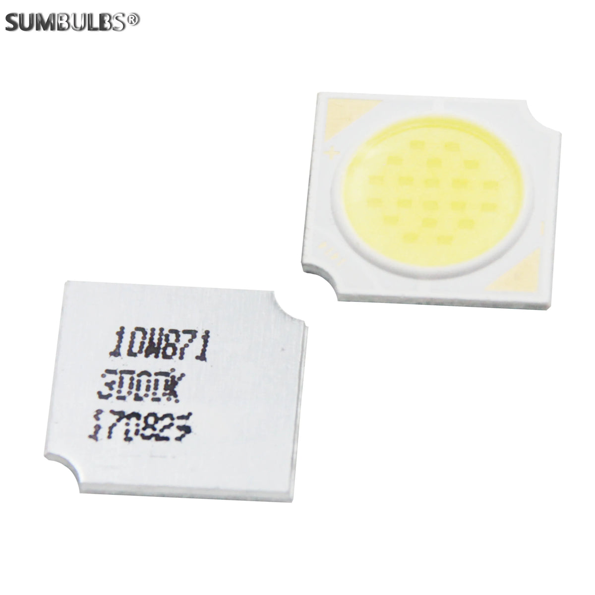 SUMBULBS 3W 5W 7W 10W 12W 14x14mm LED COB Light Source Epistar Chips Cold Warm Natural White for Spotlight Indoor Lamp