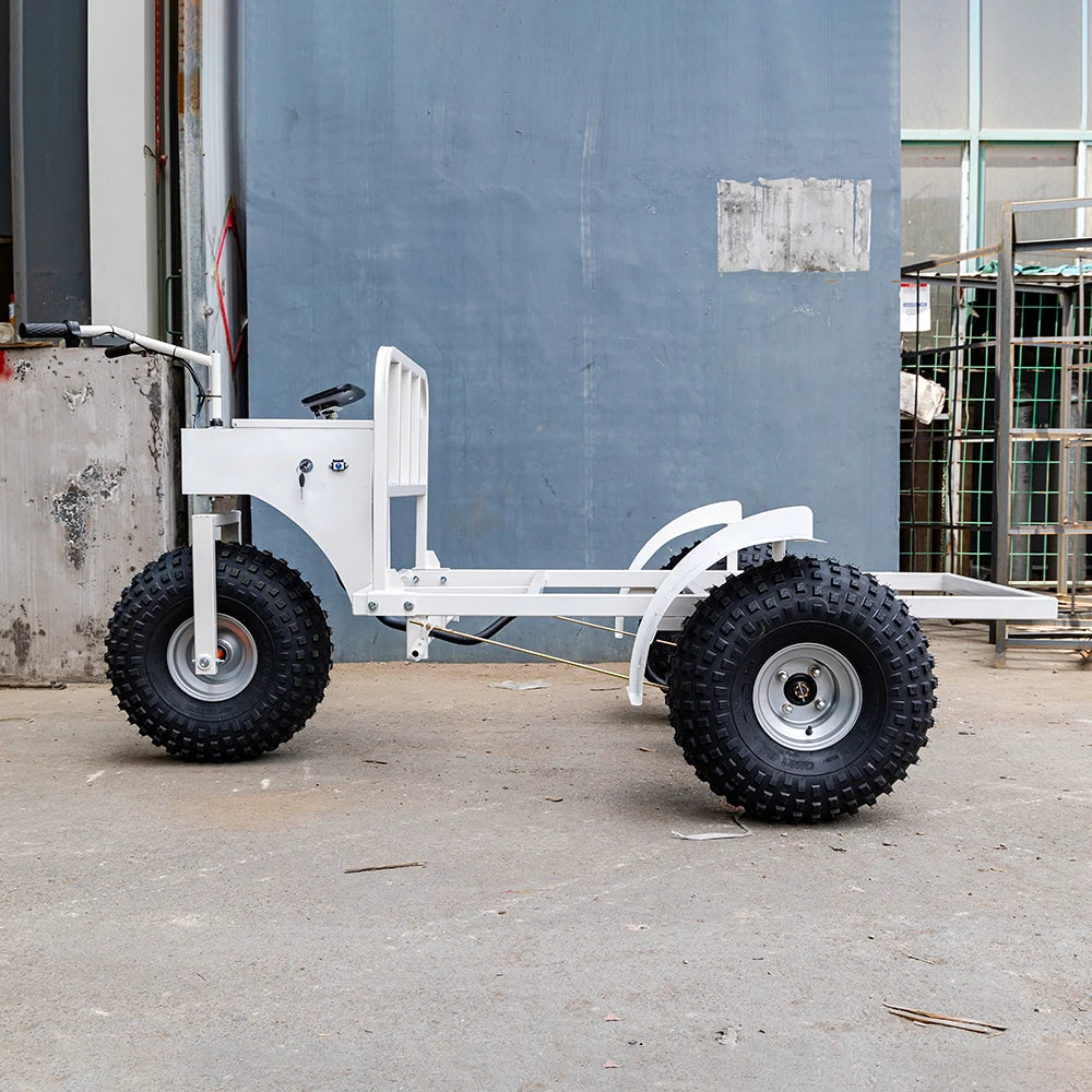 Wholesale Logistics Electric Flat Car Electric Trolley Electric Flat Trolley For Cargo Carrier Transport Flatbed Car