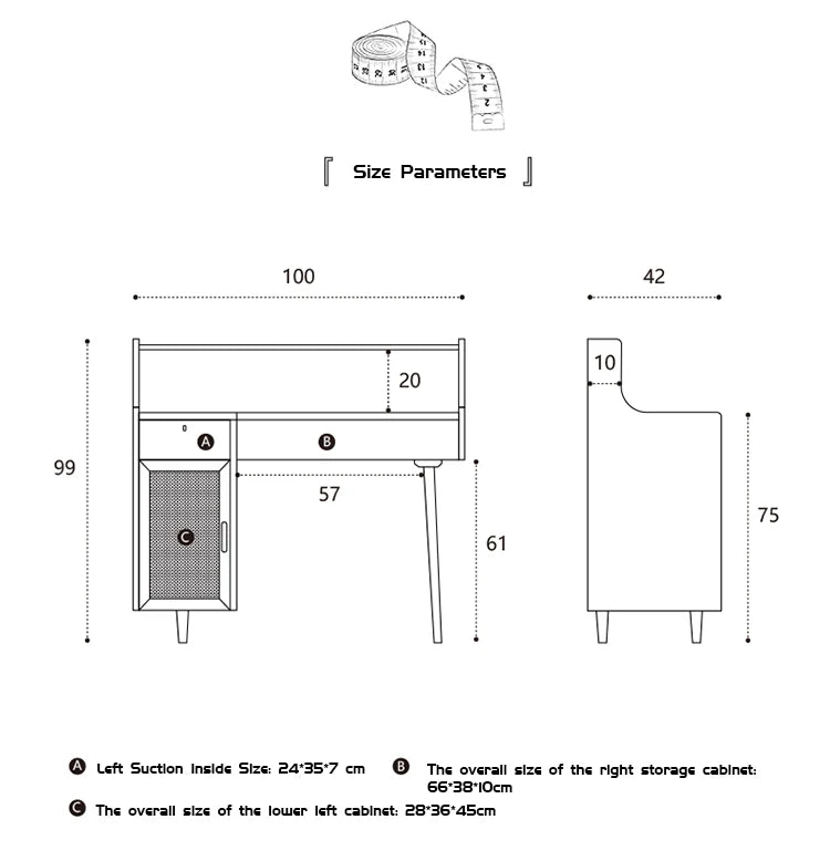 2021 New Dressing Table Bedroom Modern Simple Storage Cabinet Solid Wood Desk Integrated Thailand INS Makeup Table Minimalist