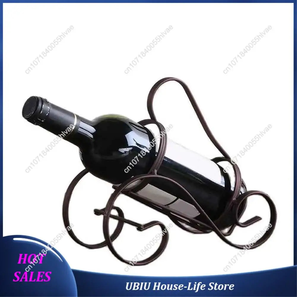 Wine Rack Freestanding Wine Holder,Single Bottle Rack Countertop Wine Storage Holder Protector For Red Wine For Home Bar-Best Se