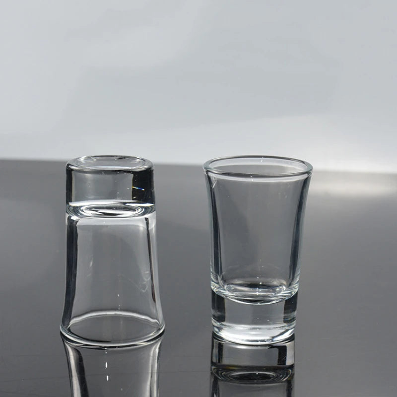 10ml/20ml/30ml/31ml Luxury Crystal Glass Cup 4pcs Vodka Glass High-end Gifts Hard Liquor Transparent Shot Glass Bar Bullet Cup