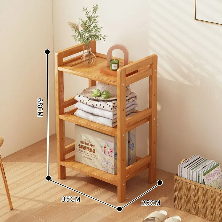 Kitchen shelf, floor standing multi-layer product collection, household pot seasoning shelf, fruit and vegetable bowl and dish