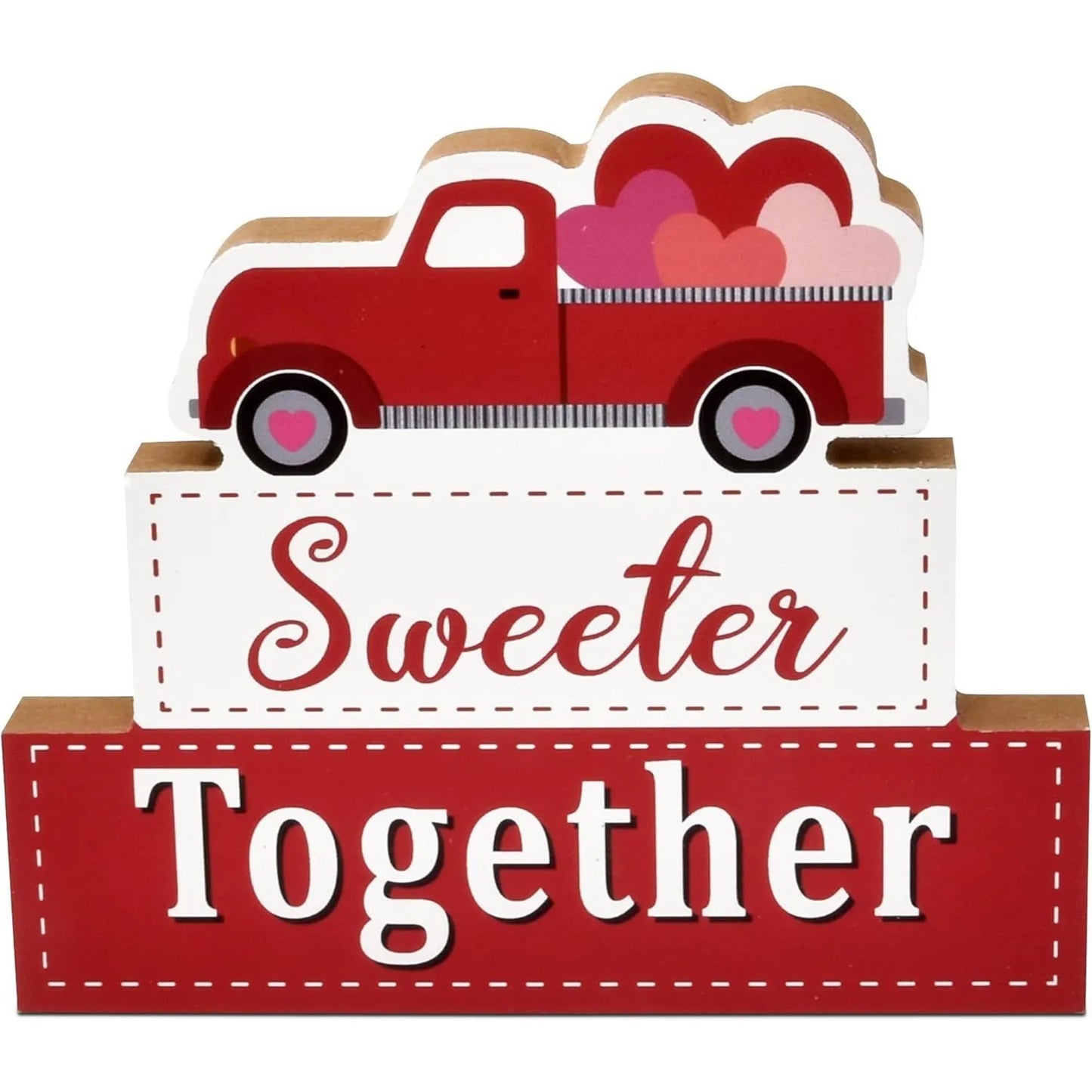 Valentine's Day "LOVE" Letter Ornaments Home Decoration Craft Gift Valentines Day Desktop Ornaments Bar Party Decoration Props