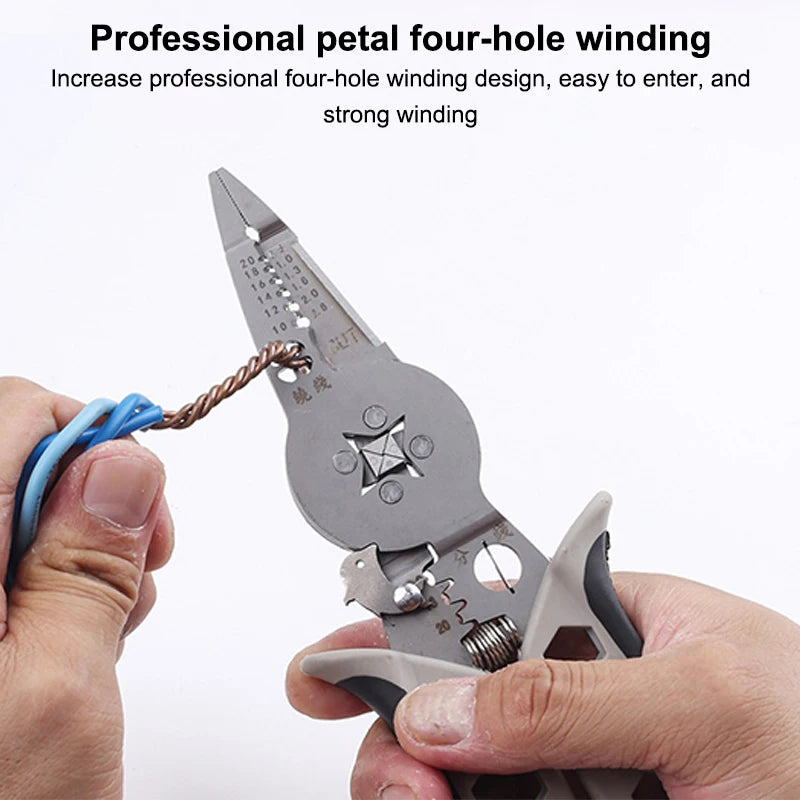 A Must-Have Tool for Electricians: Multifunctional Pliers for Cable Repair and Installation Tasks