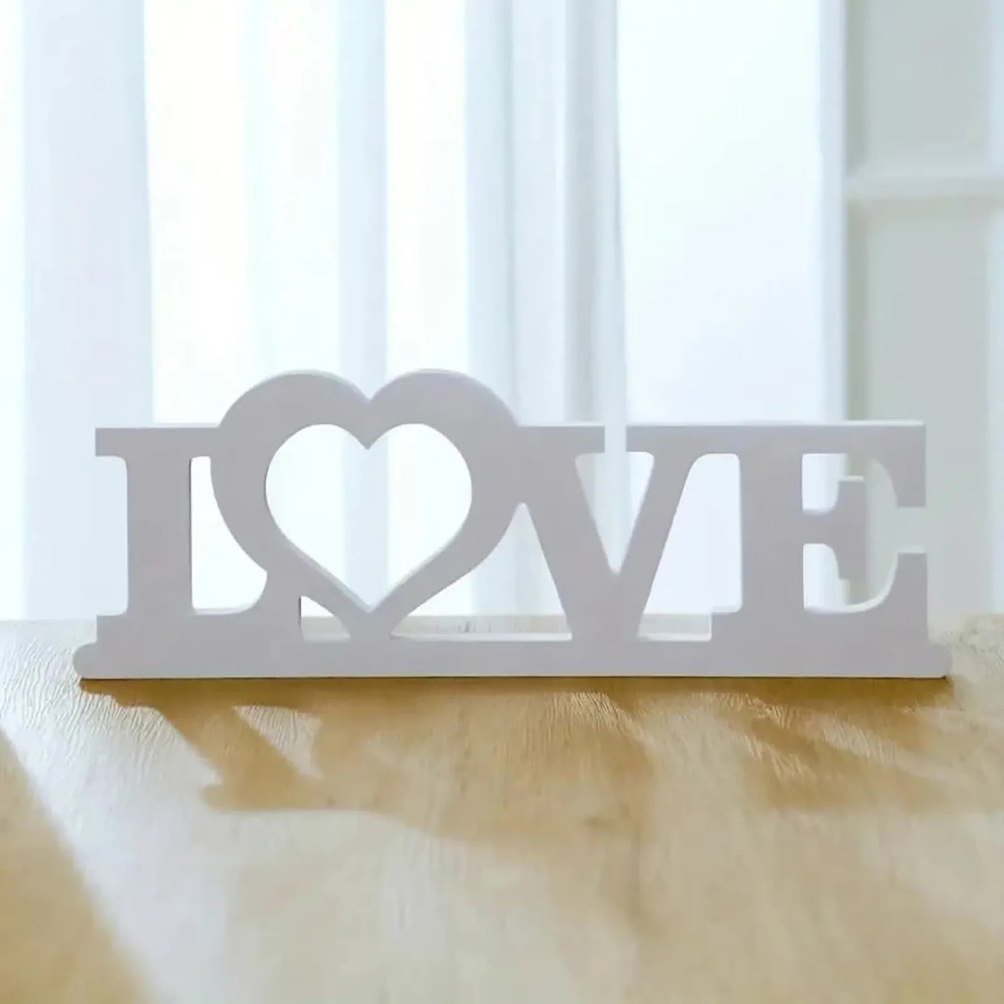 Valentine's Day "LOVE" Letter Ornaments Home Decoration Craft Gift Valentines Day Desktop Ornaments Bar Party Decoration Props