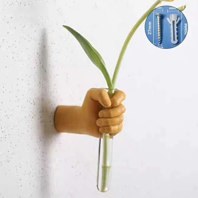 Wall Vase Modern Living Room Decoration Vases Creative Art Accessories Design Vase Aesthetic Home Ornament Vases Small Sculpture