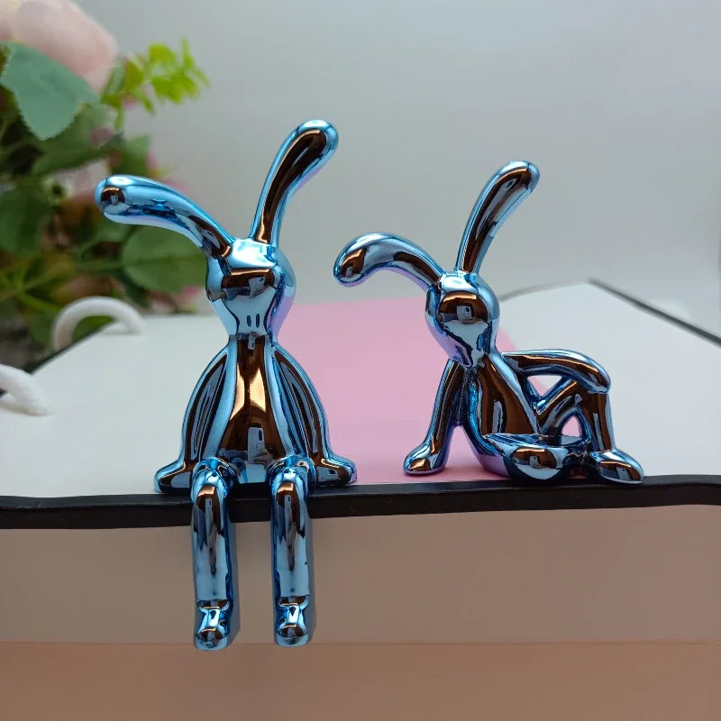 Car Interior Decoration Cartoon Animal Center Console Decoration Personality Room Dining Table Desk Decoration Car Ornaments