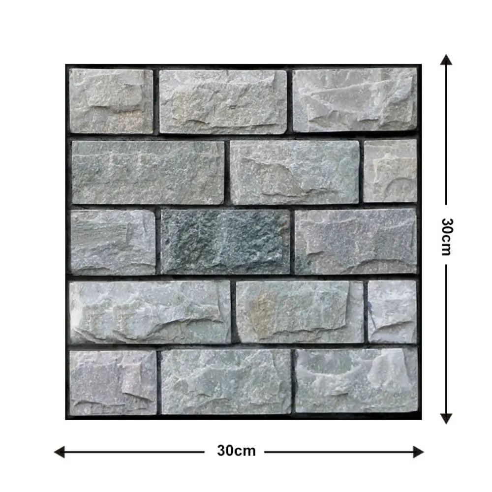 Waterproof Bedroom Brick Design Wallboard Renovation Background Wallpaper 3D Wallpaper For Wall Decoration Wall Decal