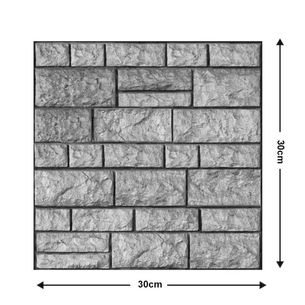 Waterproof Bedroom Brick Design Wallboard Renovation Background Wallpaper 3D Wallpaper For Wall Decoration Wall Decal