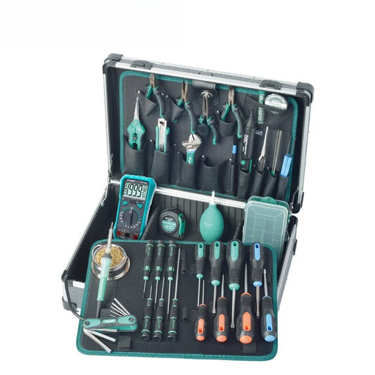 2025 Special tools set for electricians: multimeter, soldering iron, screwdriver, knife, scissors tool set.