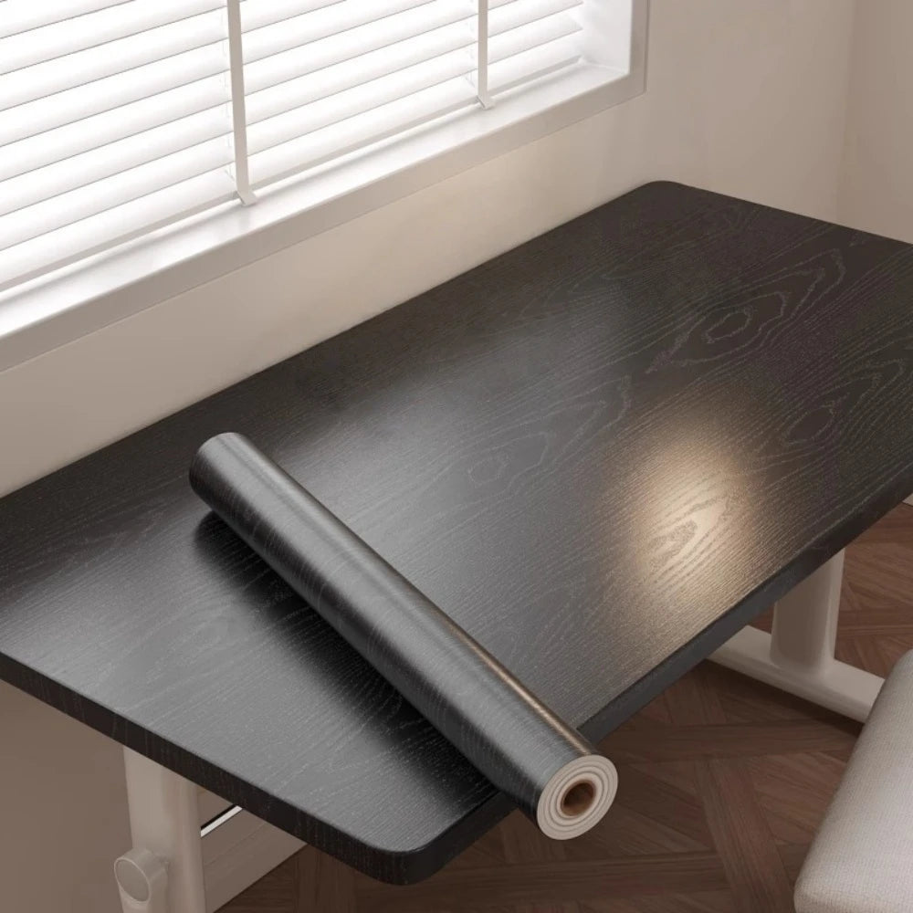 1pc 15.75inX118.11in DIY Self Adhesive Waterproof PVC Wallpaper Renovation Cabinets Furniture Wall Sticker Home Decor Sticky