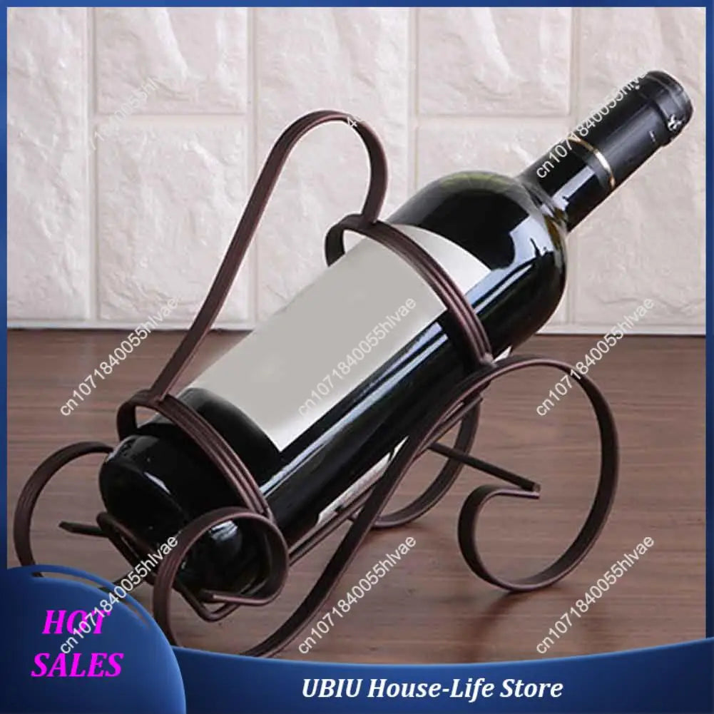 Wine Rack Freestanding Wine Holder,Single Bottle Rack Countertop Wine Storage Holder Protector For Red Wine For Home Bar-Best Se