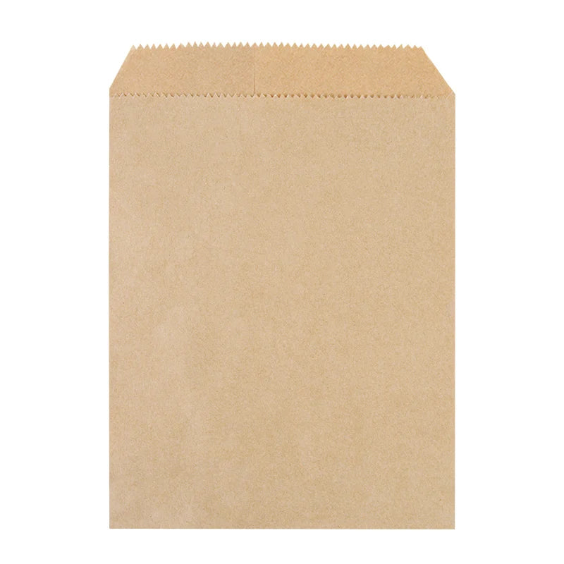 25/50pcs 13x18cm Thank You Kraft Paper Candy Bags Wedding Favors Biscuit Packaging Bag For Guest Birthday Party Decor Gift Pouch