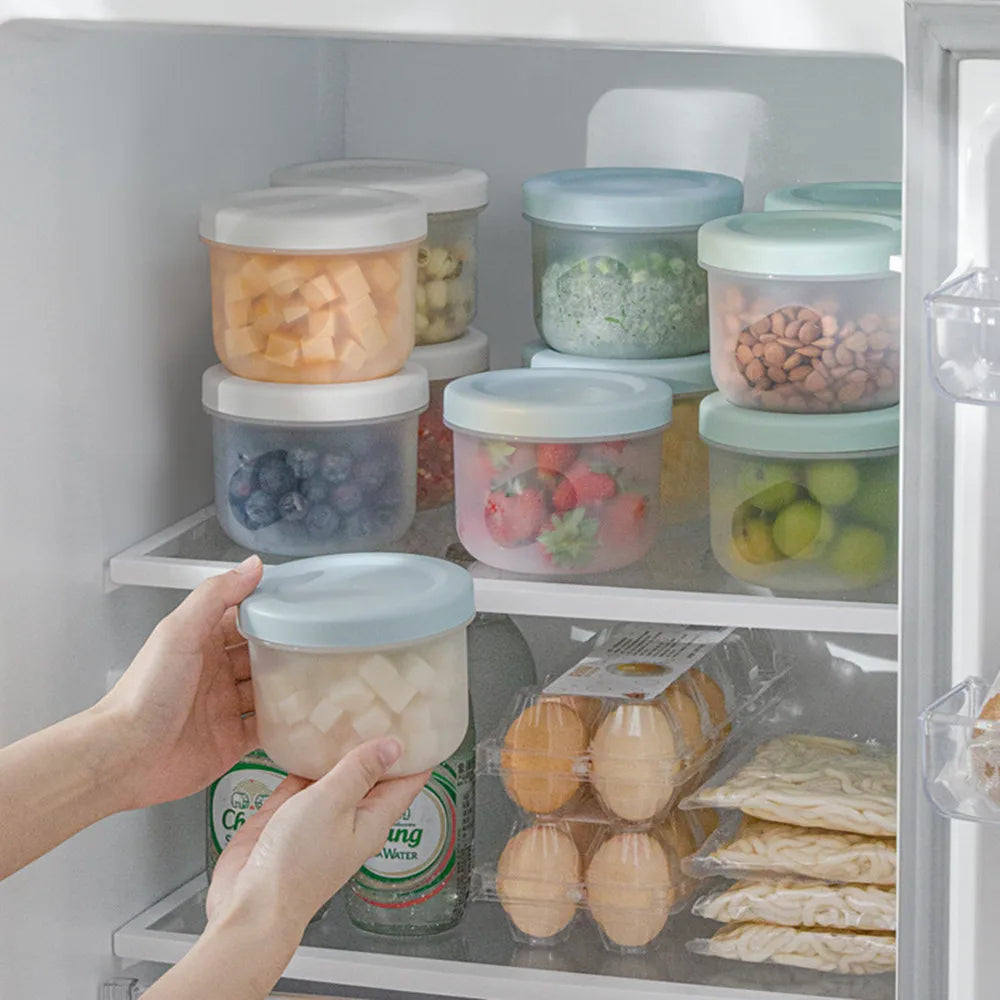 Kitchen tool  Plastic Storage Box Fresh-Keeping Box Refrigerator Fruit Vegetable Drain Crisper Kitchen Storage Containers