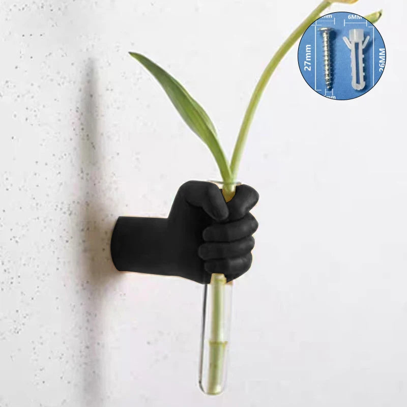 Wall Vase Modern Living Room Decoration Vases Creative Art Accessories Design Vase Aesthetic Home Ornament Vases Small Sculpture