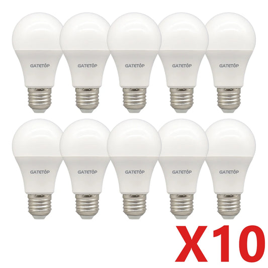 10pcs/lot LED bulb E27 AC 110V 220V 3W 8W 9W 12W 15W 18W 20W 24W LED A60 G45 lamp Saving Cold Warm White Bulbs for Home Light
