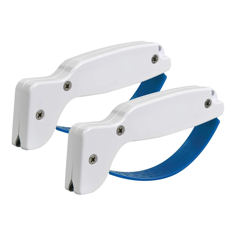 ABKO-2Pack Kitchen Knifes Sharpener Handheld Carbide Tipped Blade Sharpener Sharpens Knives & Scissors