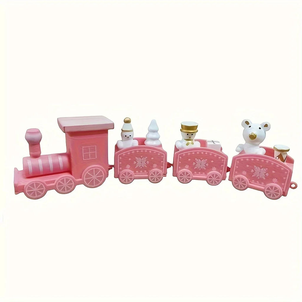 Christmas Train Merry Christmas Decorations For Home 2025 Cristmas Ornament Xmas Navidad Noel Gifts Happy New Year 2026 Gifts