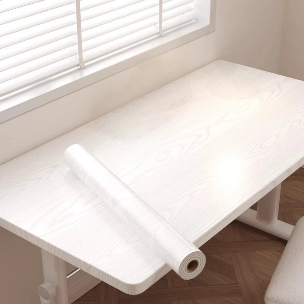 1pc 15.75inX118.11in DIY Self Adhesive Waterproof PVC Wallpaper Renovation Cabinets Furniture Wall Sticker Home Decor Sticky