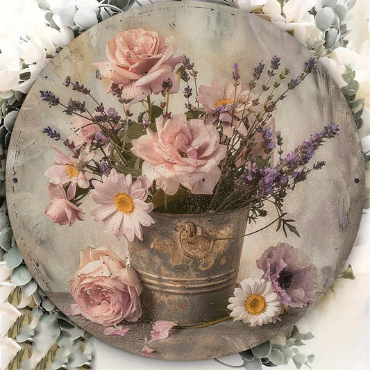 A piece of vintage wall art with indoor/outdoor decoration, perfect for families, restaurants, coffee shops, garages