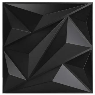 3D Textured PVC Wall Panels - Waterproof Decorative Wall for Living Spaces, Glossy Teak Finish Perfect for Modern Interiors