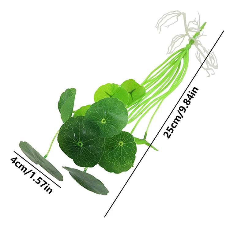 Artificial Plants Lotus Leaf Potting Materials Festival Home Room Decor Household Product Outdoor Garden YardGreen Plants Bonsai