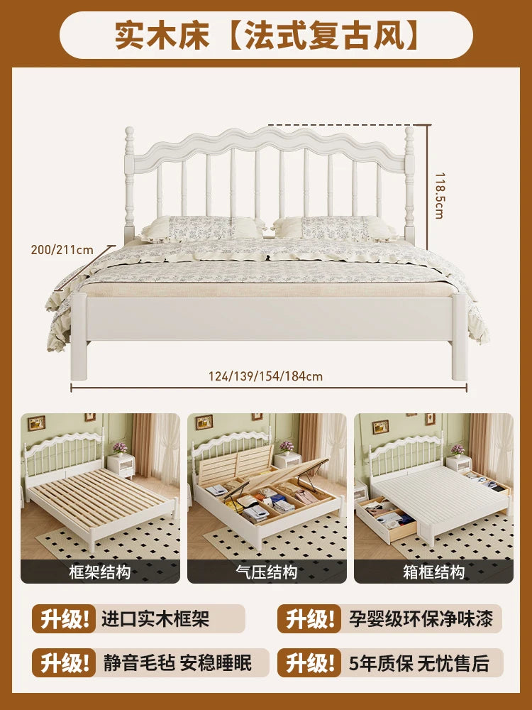Children Baby Bed Modern Luxury Beauty Nordic Design Sun Sleeping Bed Beauty European Simple Girls Wooden Beliche Furniture