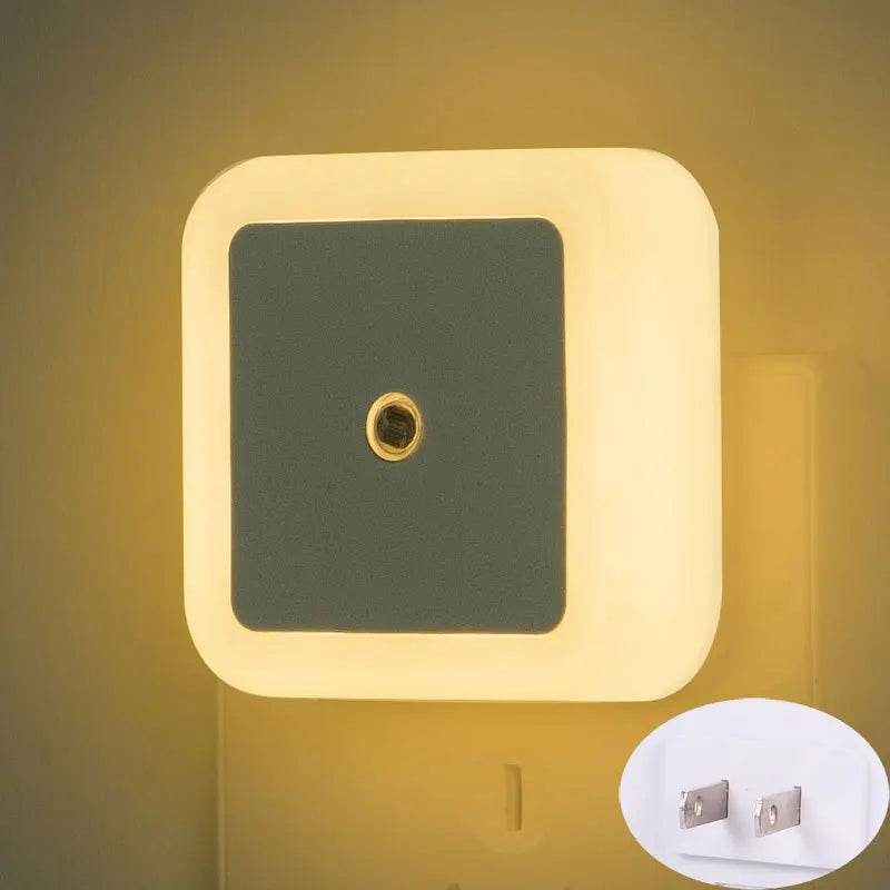 LED Night Lights Plug Into Wall Dusk To Dawn Light Sensor Night Light for Adults Kids Room Bedroom Bathroom Hallway Kitchen