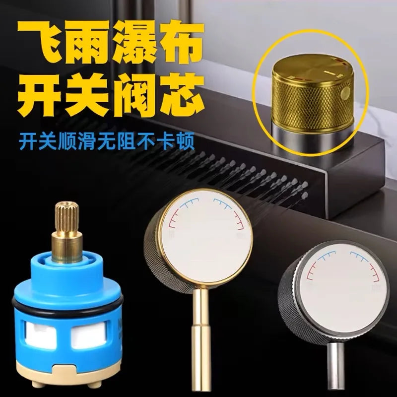 2 Way 35mm Faucet Cartridge for Multifunctional Kitchen Taps