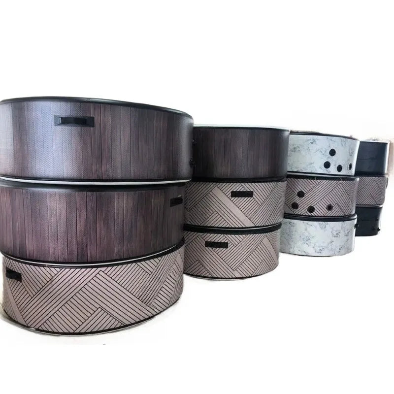 180cm X 65cm and 208cm X 70cm SPA TUB 840L/H Portable Spa Pool Inflatable Jacuzzis Outdoor Spa Bathtub Eco-Friendly Waterproof