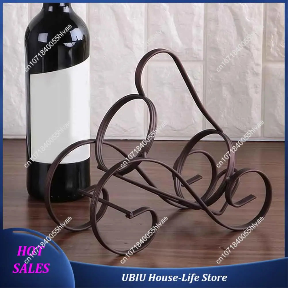 Wine Rack Freestanding Wine Holder,Single Bottle Rack Countertop Wine Storage Holder Protector For Red Wine For Home Bar-Best Se