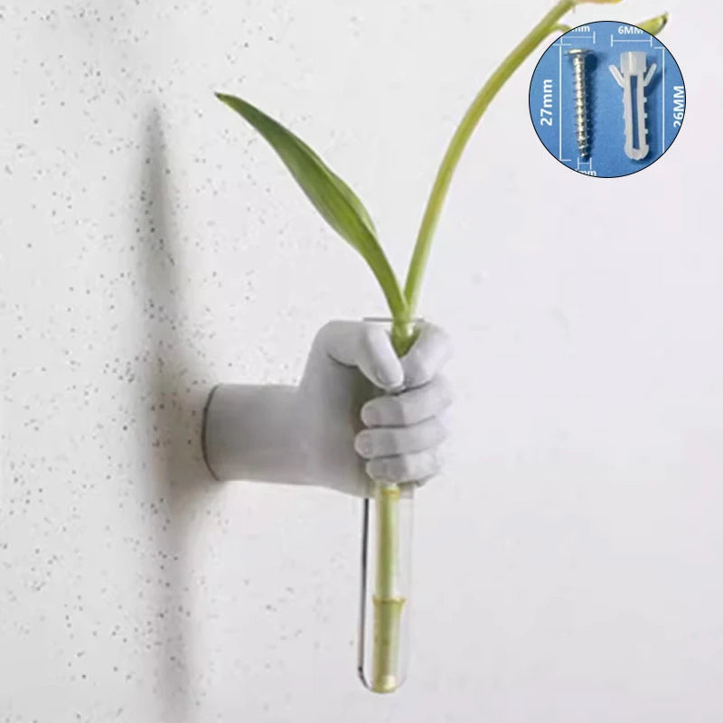 Wall Vase Modern Living Room Decoration Vases Creative Art Accessories Design Vase Aesthetic Home Ornament Vases Small Sculpture