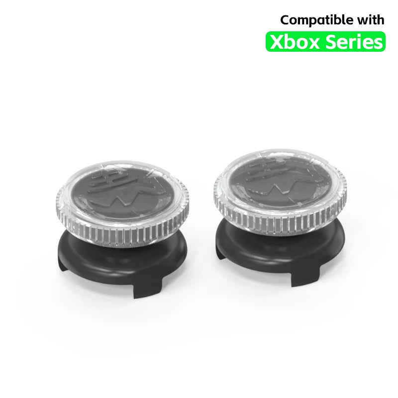 2Pcs Hand Grip Extenders Caps for PS4 Game Controller Gamepad Thumb Stick Grips High/Low Rise Covers For PS4 5,Xbox