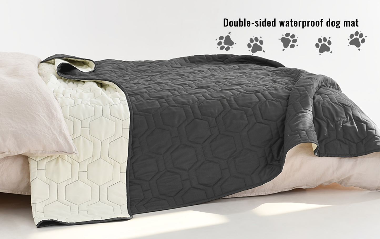 1 PC Dog Bed Cover And Pet Blanket Sofa Pet Bed Mat, Car Incontinence Mattress Protectors Furniture Couch Cover For Most Cats Dogs