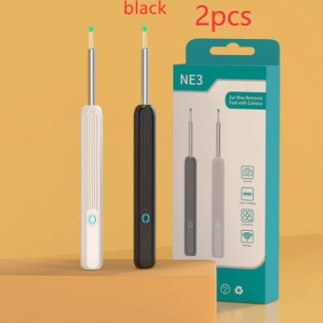 NE3 Ear Cleaner Otoscope Ear Wax Removal Tool With Camera LED Light Wireless